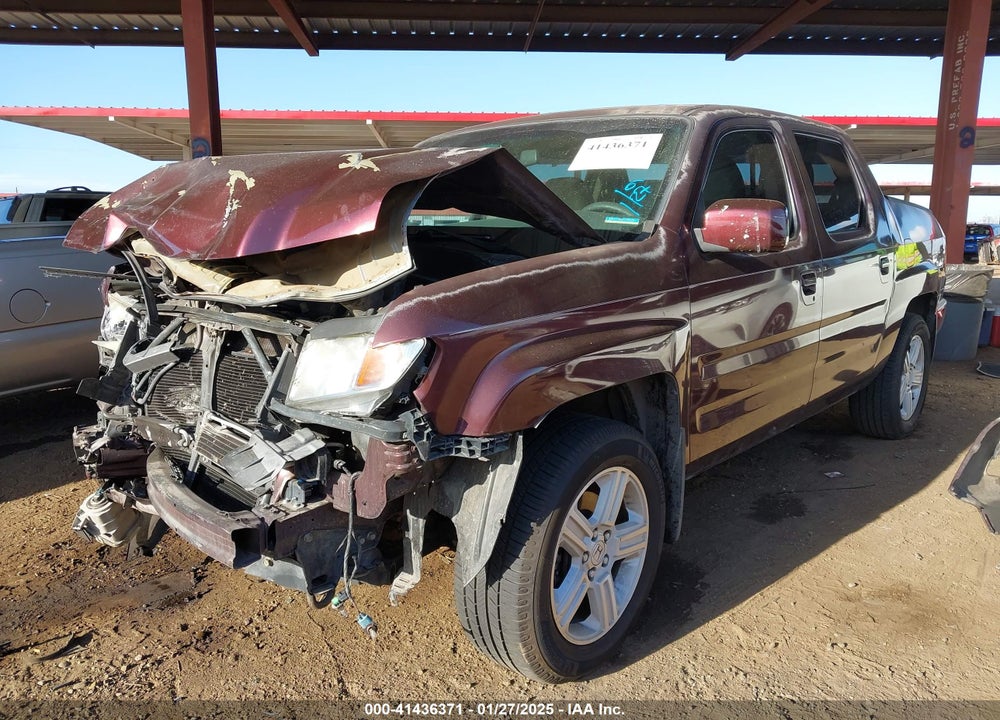 2010 HONDA RIDGELINE RTL VIN: 5FPYK1F57AB002604