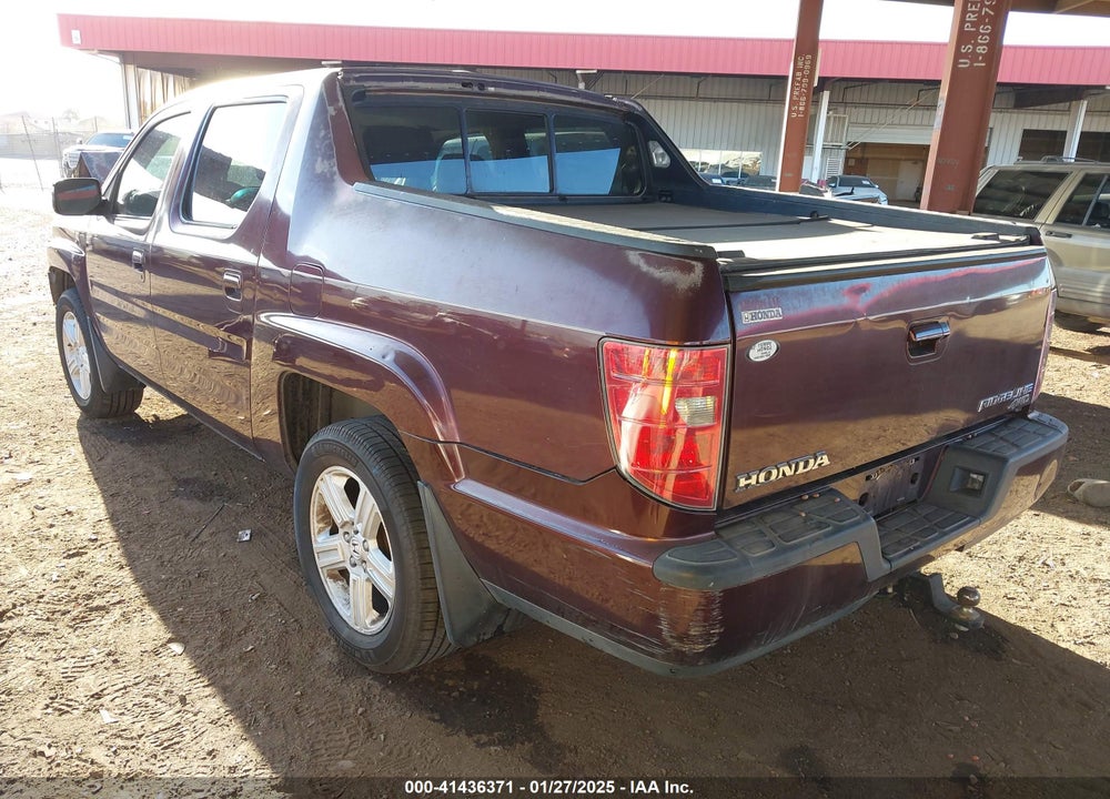 2010 HONDA RIDGELINE RTL VIN: 5FPYK1F57AB002604