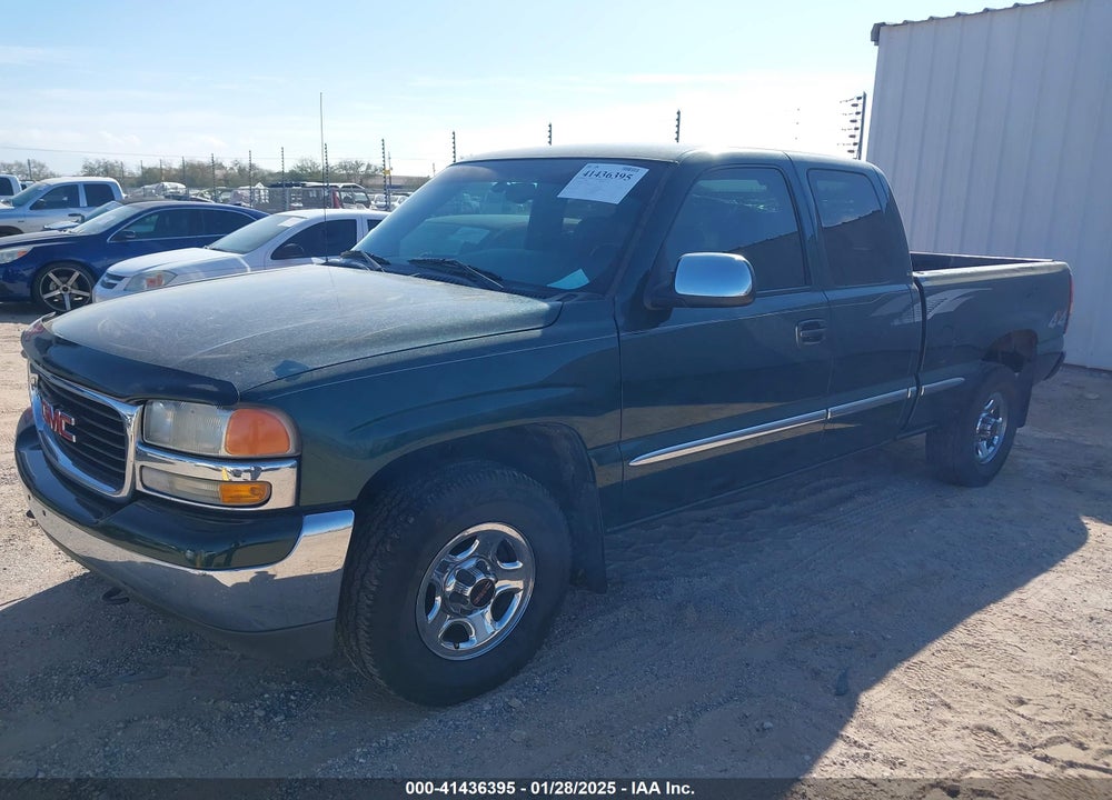 2002 GMC SIERRA 1500 SLE VIN: 2GTEK19V821130698