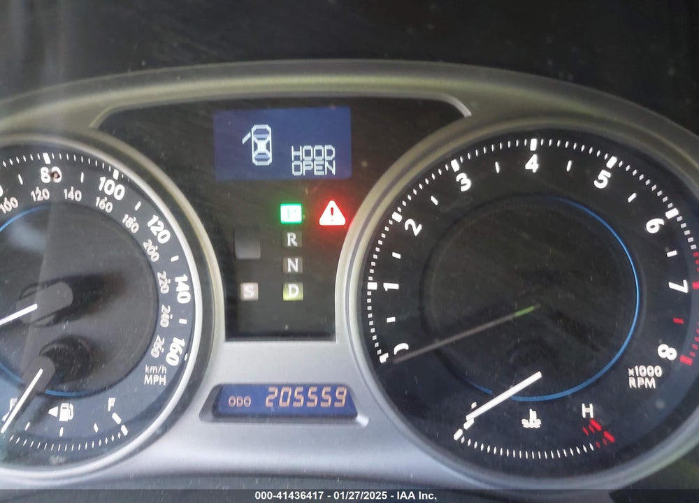 2007 LEXUS IS 350 VIN: JTHBE262272008287