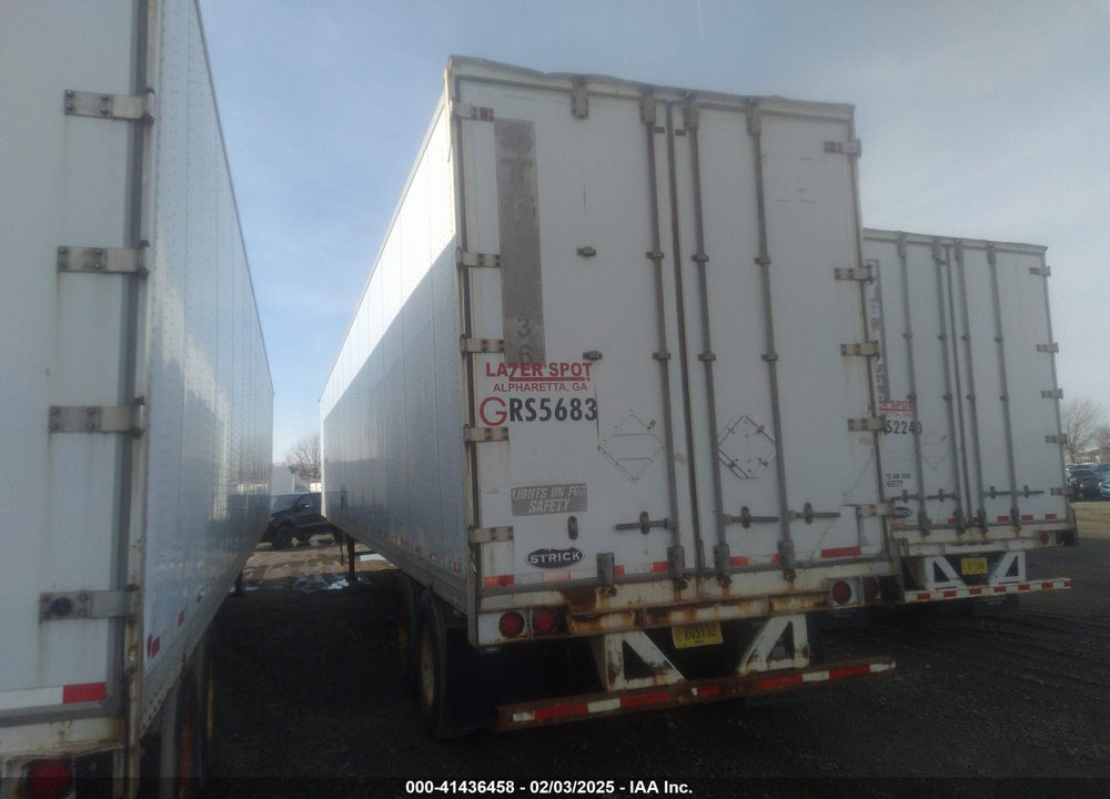 1999 STRICK TRAILERS SEMI TRAILER VIN: 1S12E9537XE445683