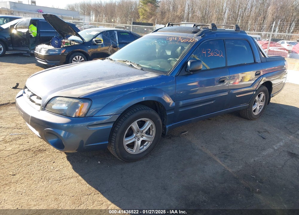 2005 SUBARU BAJA SPORT VIN: 4S4BT62C257105983