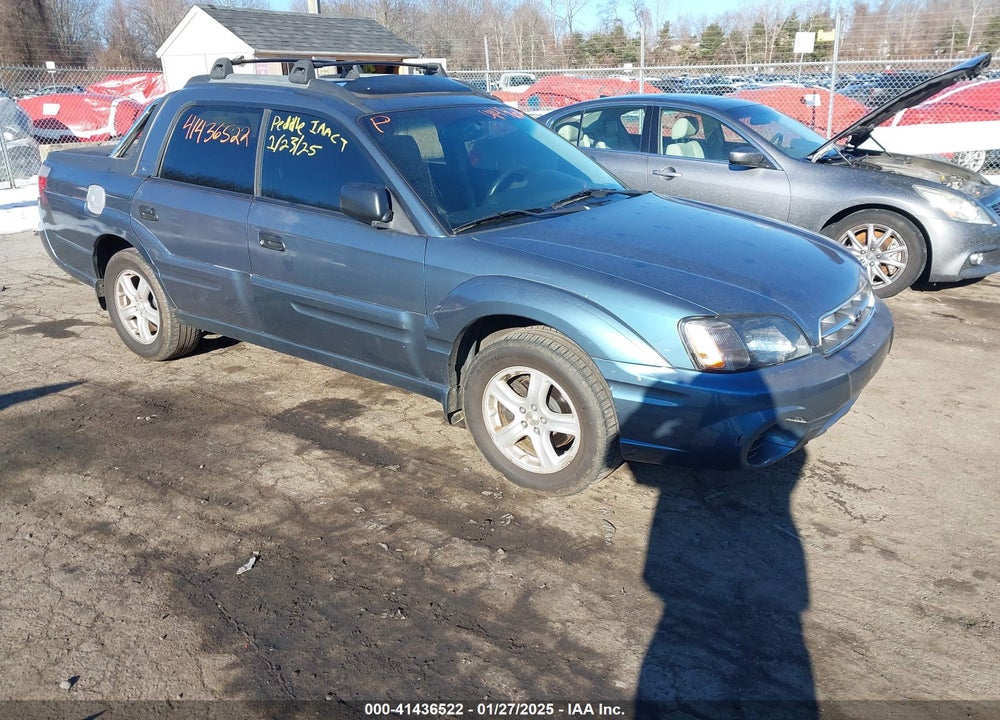 2005 SUBARU BAJA SPORT VIN: 4S4BT62C257105983