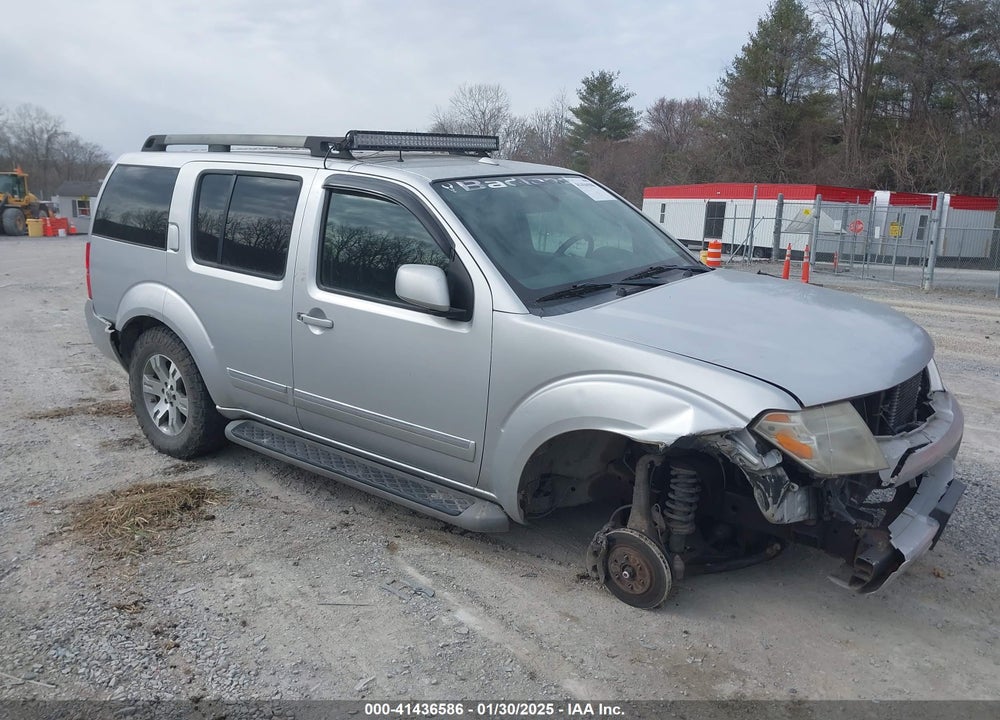 2011 NISSAN PATHFINDER SILVER VIN: 5N1AR1NB3BC606173
