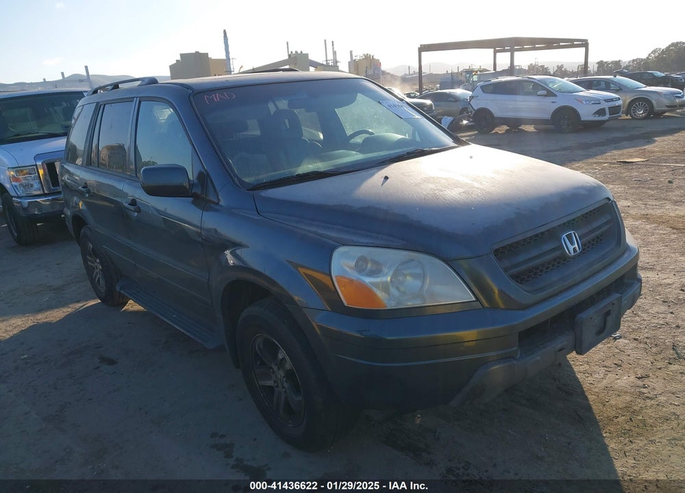 2005 HONDA PILOT EX-L VIN: 5FNYF18595B026502