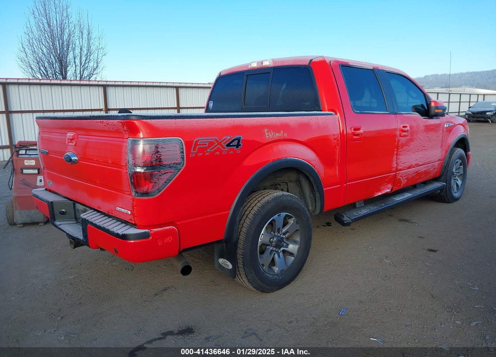 2013 FORD F-150 FX4 VIN: 1FTFW1EF8DKF28746
