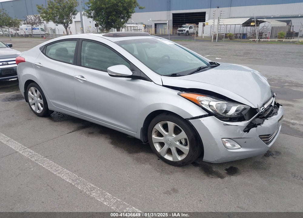2013 HYUNDAI ELANTRA LIMITED VIN: 5NPDH4AE3DH271722