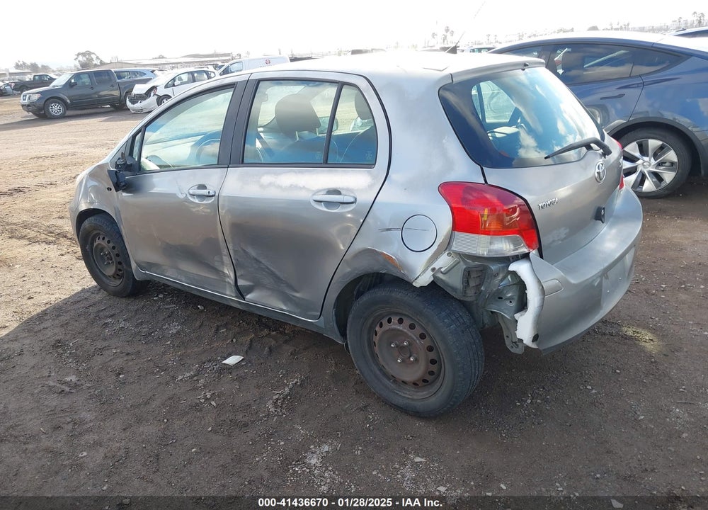 2011 TOYOTA YARIS VIN: JTDKT4K39B5342308