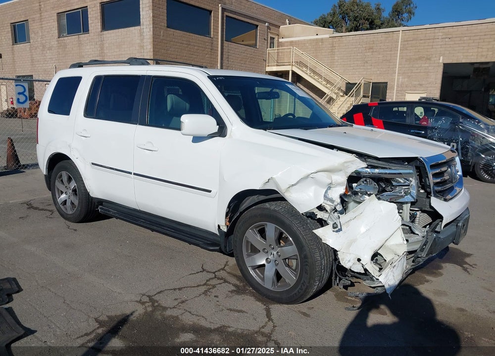 2014 HONDA PILOT TOURING VIN: 5FNYF4H90EB046884