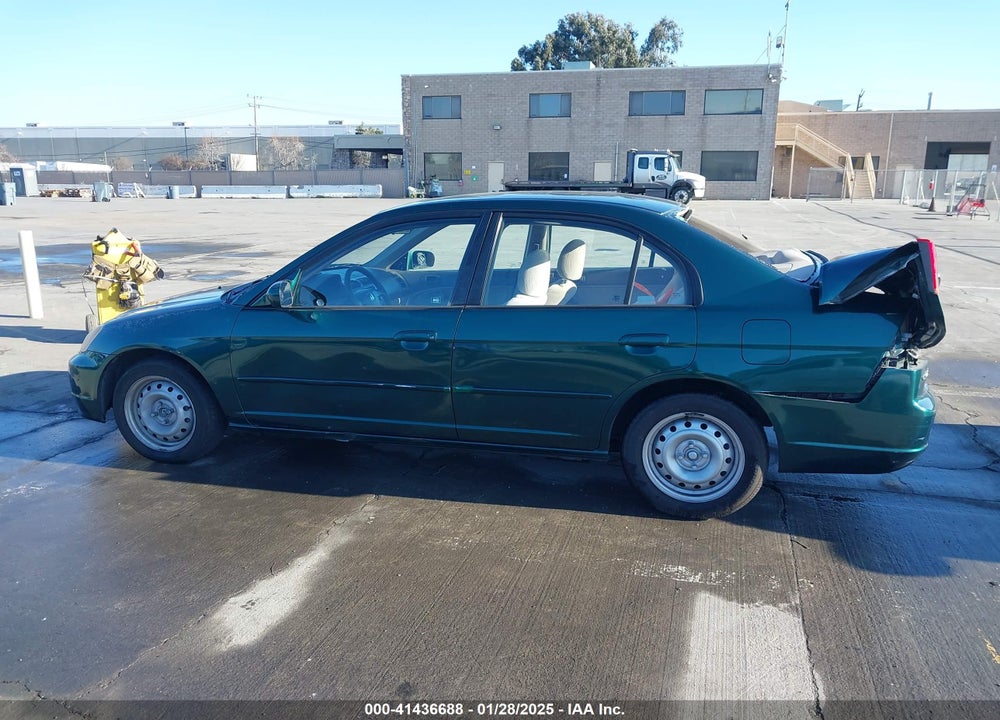 2001 HONDA CIVIC EX VIN: 2HGES26731H512706