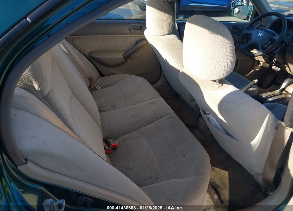 2001 HONDA CIVIC EX VIN: 2HGES26731H512706