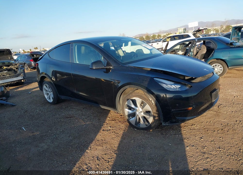 2021 TESLA MODEL Y LONG RANGE DUAL MOTOR ALL-WHEEL DRIVE VIN: 5YJYGDEE0MF275885