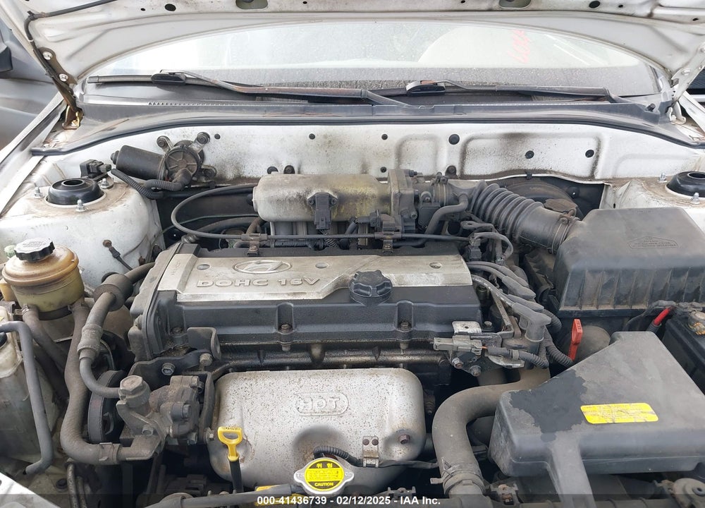 2001 HYUNDAI ACCENT GS VIN: KMHCG35C81U090873