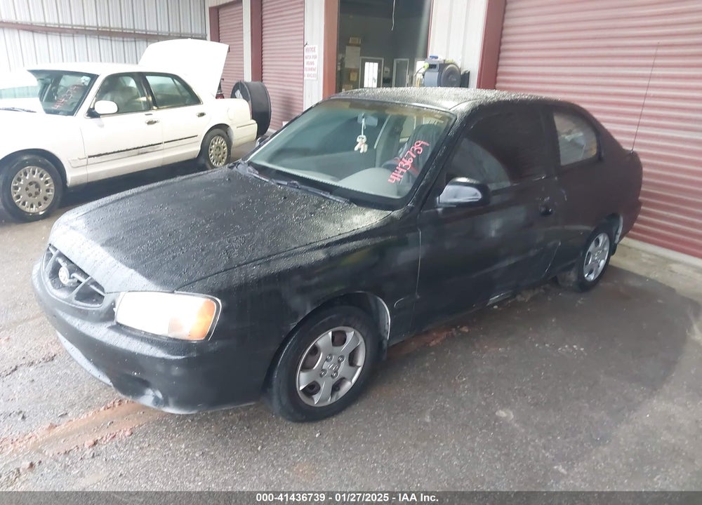 2001 HYUNDAI ACCENT GS VIN: KMHCG35C81U090873