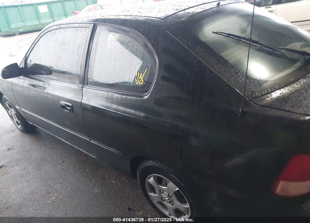 2001 HYUNDAI ACCENT GS VIN: KMHCG35C81U090873