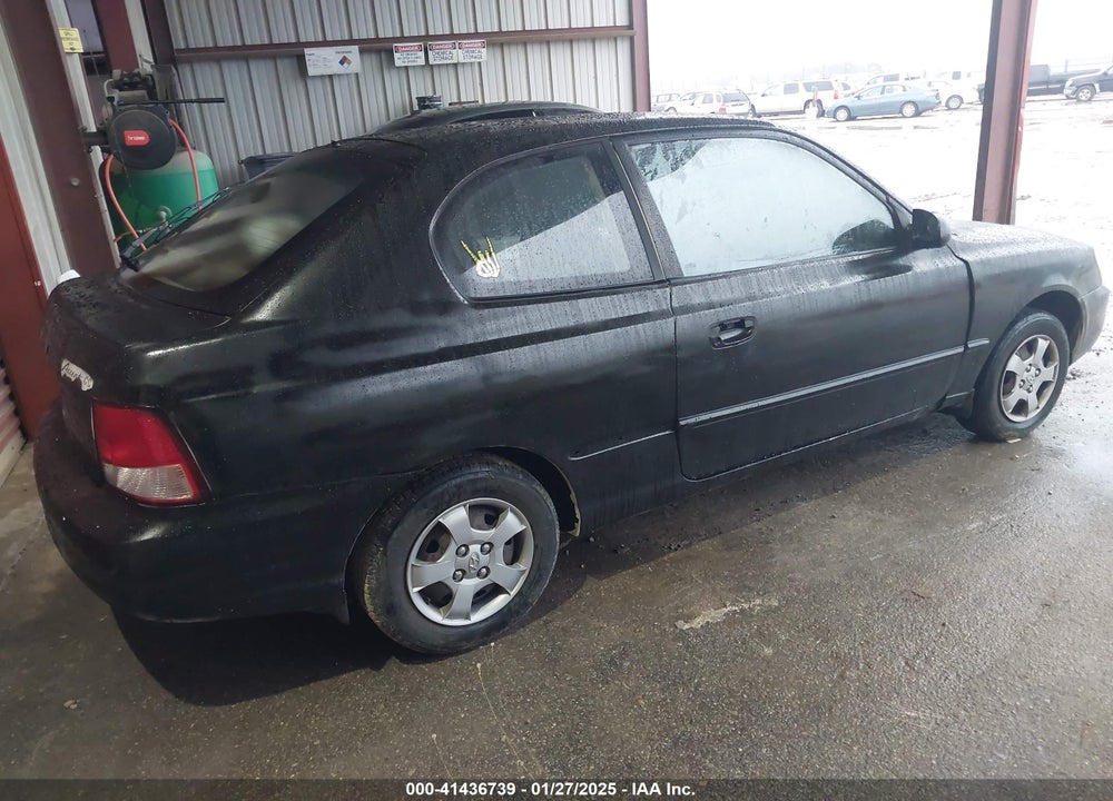 2001 HYUNDAI ACCENT GS VIN: KMHCG35C81U090873