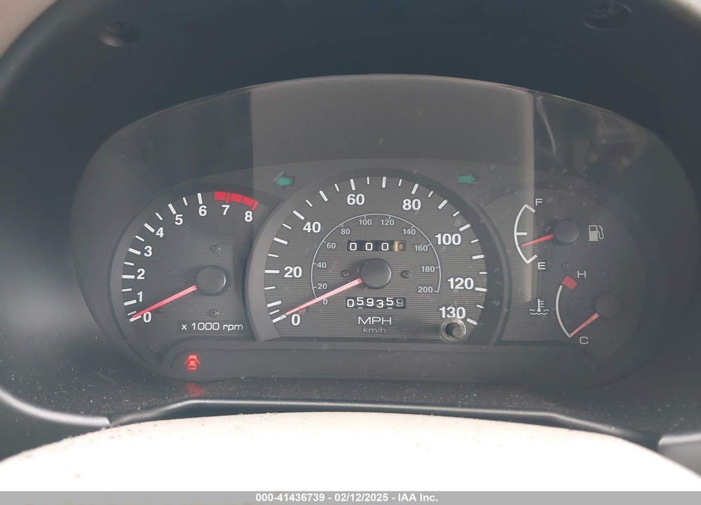 2001 HYUNDAI ACCENT GS VIN: KMHCG35C81U090873