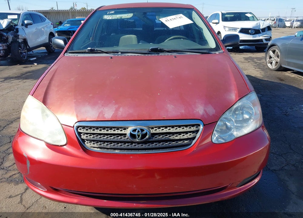 2006 TOYOTA COROLLA CE VIN: JTDBR32E260059245