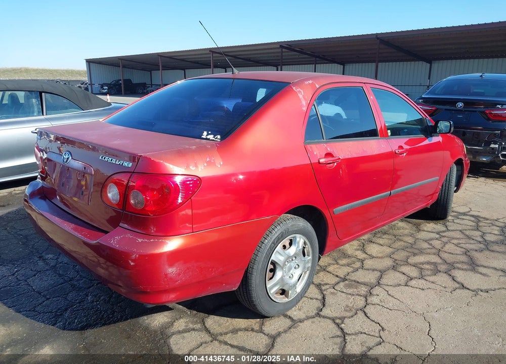 2006 TOYOTA COROLLA CE VIN: JTDBR32E260059245