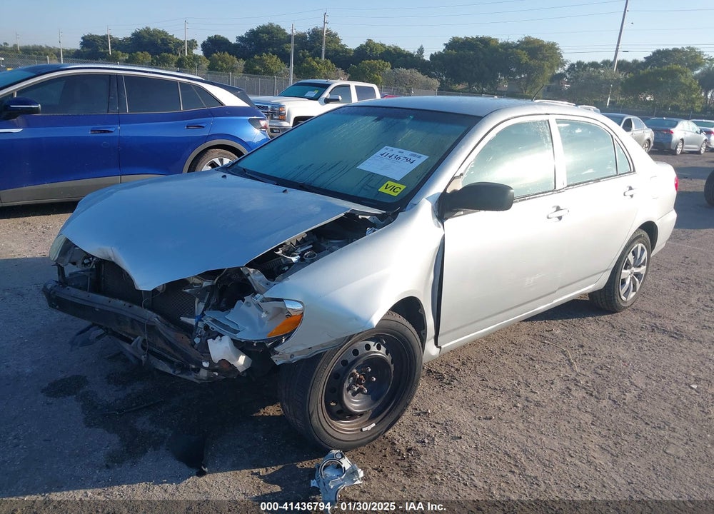 2007 TOYOTA COROLLA CE VIN: JTDBR32E670101272