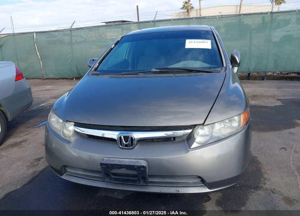 2006 HONDA CIVIC VIN: 1HGFA16506L055864