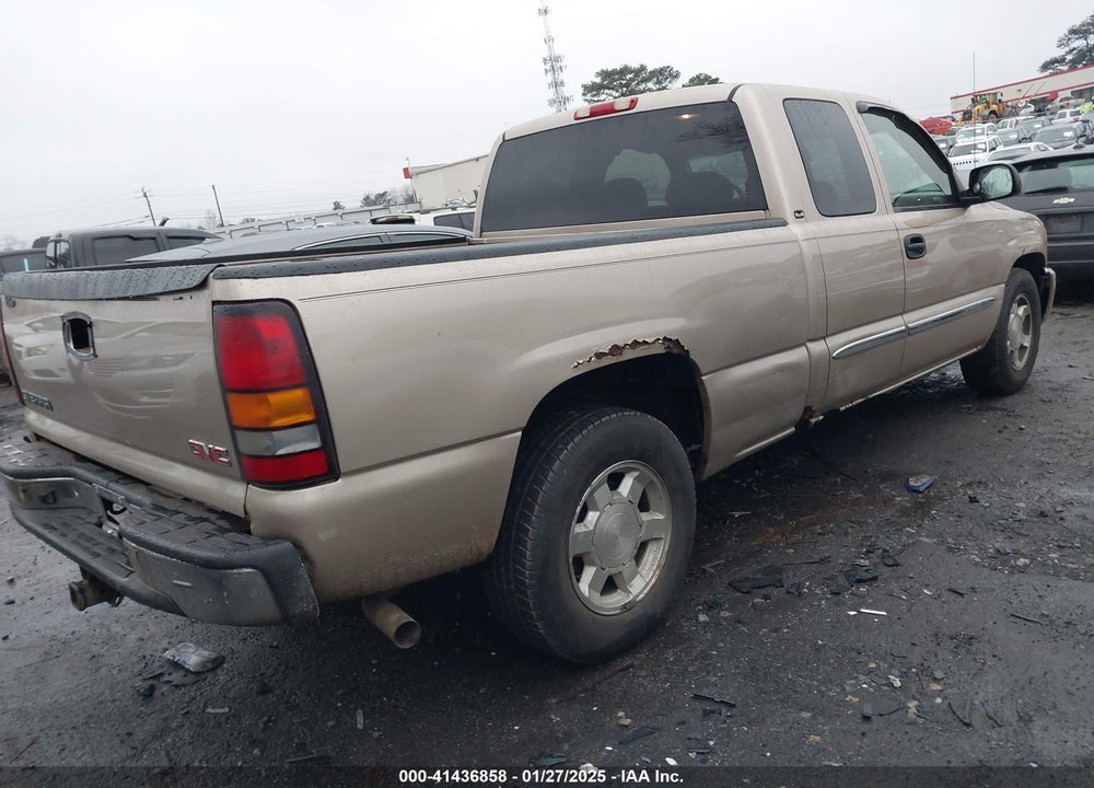 2006 GMC SIERRA 1500 VIN: 2GTEC19Z261282787