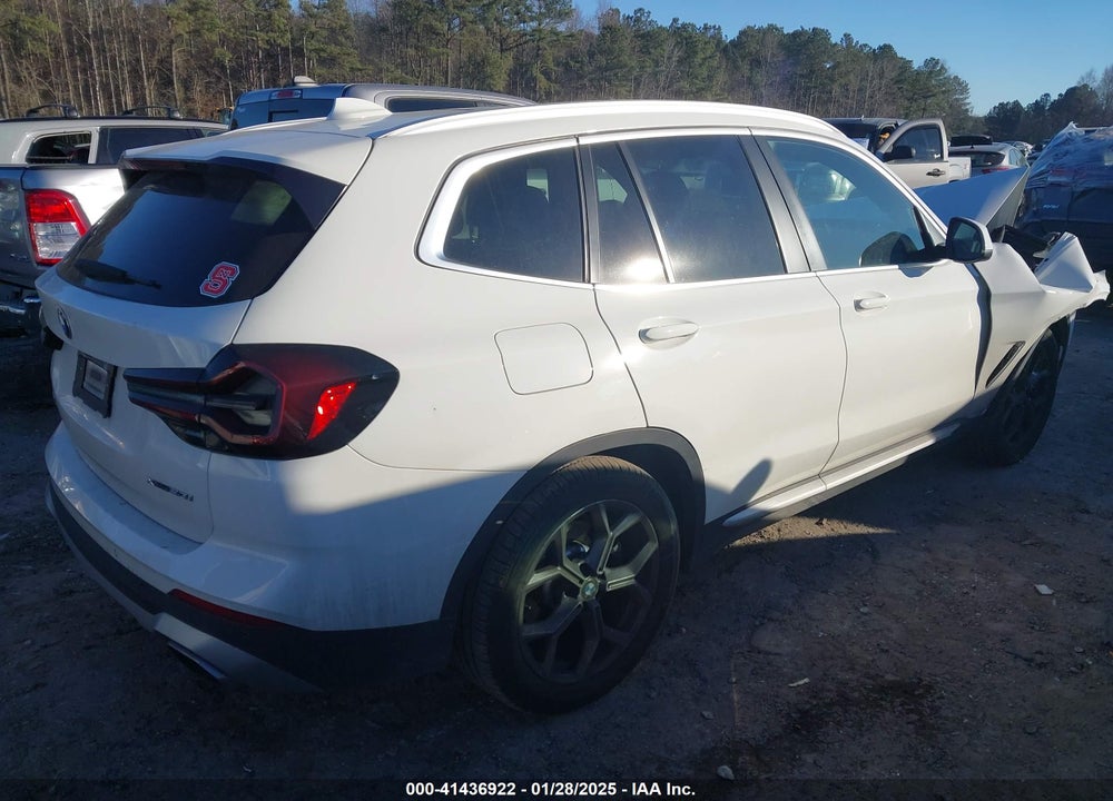 2022 BMW X3 VIN: 5UX53DP08N9J31950