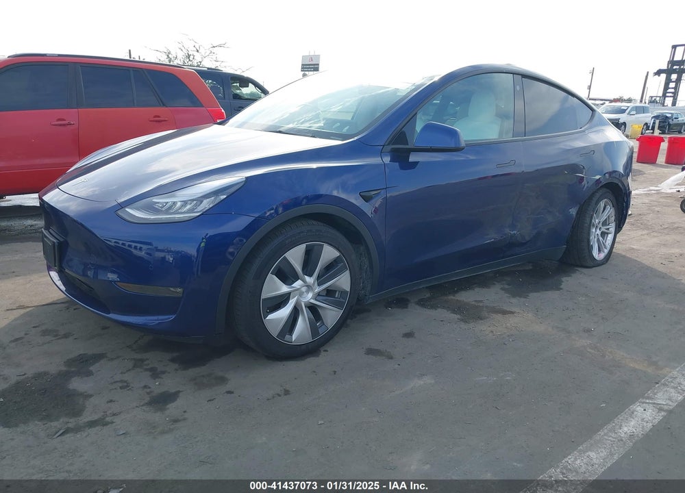 2021 TESLA MODEL Y VIN: 5YJYGDEE1MF096139