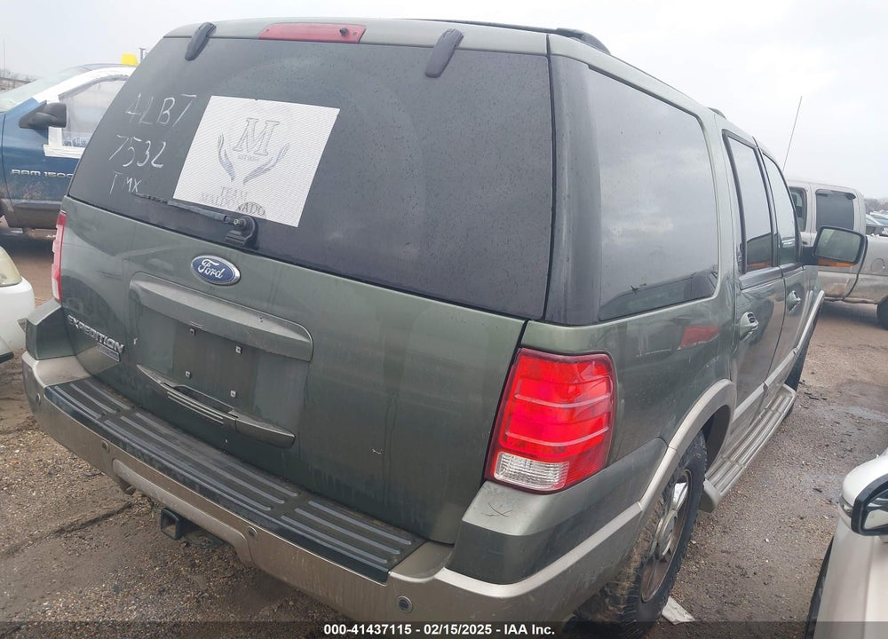 2004 FORD EXPEDITION EDDIE BAUER VIN: 1FMFU17LX4LB77532