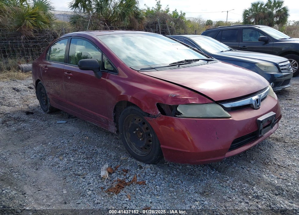 2008 HONDA CIVIC LX VIN: 1HGFA16508L054832