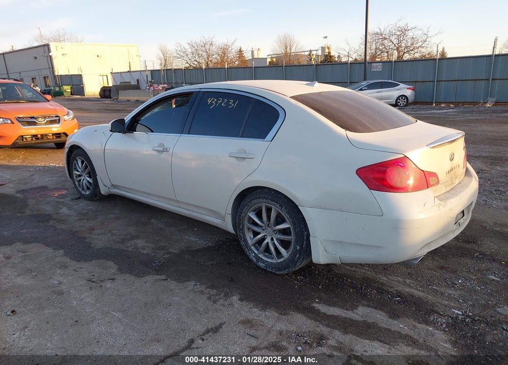 2007 INFINITI G35X VIN: JNKBV61F07M822427