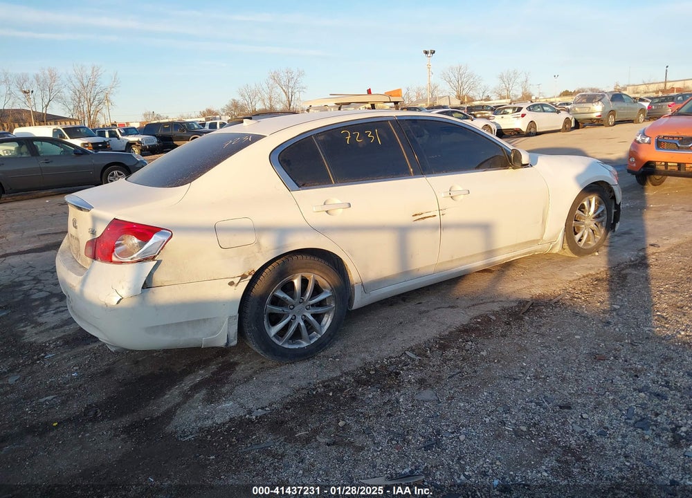 2007 INFINITI G35X VIN: JNKBV61F07M822427