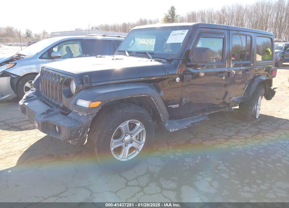 2021 JEEP WRANGLER UNLIMITED SPORT S 4X4 VIN: 1C4HJXDG8MW814044