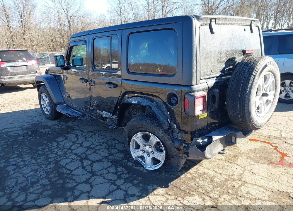 2021 JEEP WRANGLER UNLIMITED SPORT S 4X4 VIN: 1C4HJXDG8MW814044