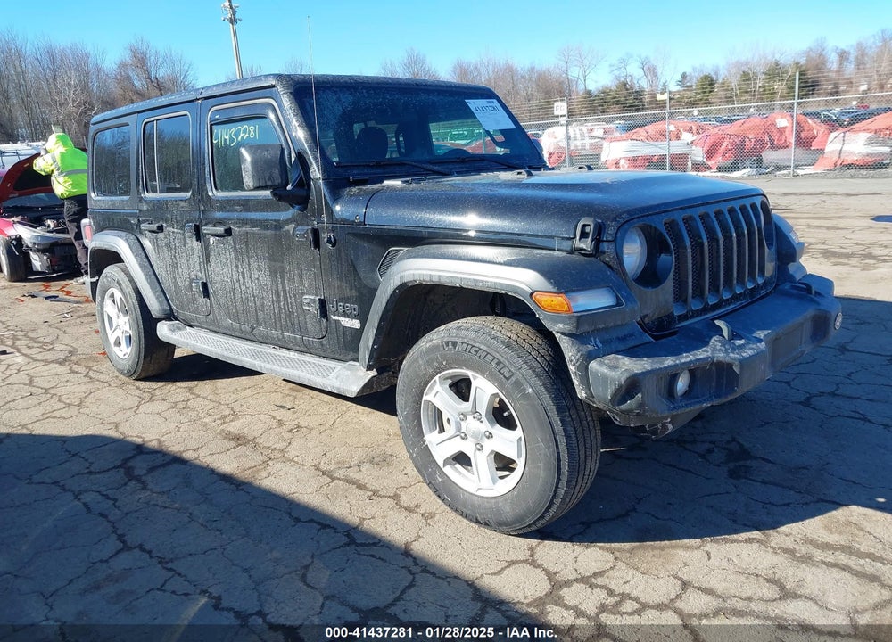 2021 JEEP WRANGLER UNLIMITED SPORT S 4X4 VIN: 1C4HJXDG8MW814044