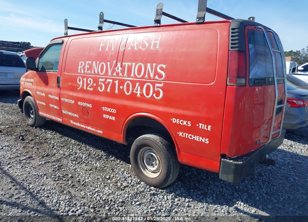 1998 CHEVROLET CHEVY VAN G1500 VIN: 1GCFG15WXW1000552