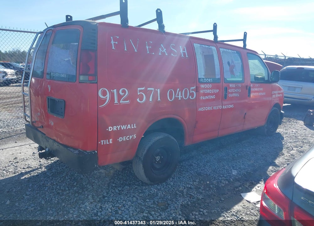 1998 CHEVROLET CHEVY VAN G1500 VIN: 1GCFG15WXW1000552