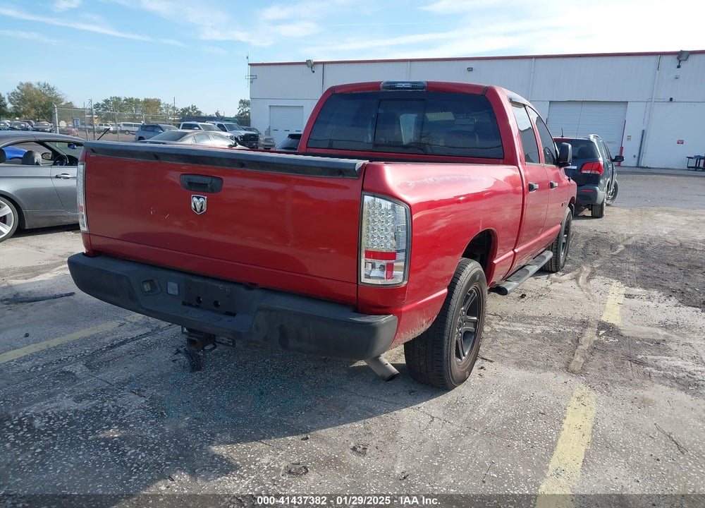 2008 DODGE RAM 1500 ST/SXT VIN: 1D7HA18K58J169129
