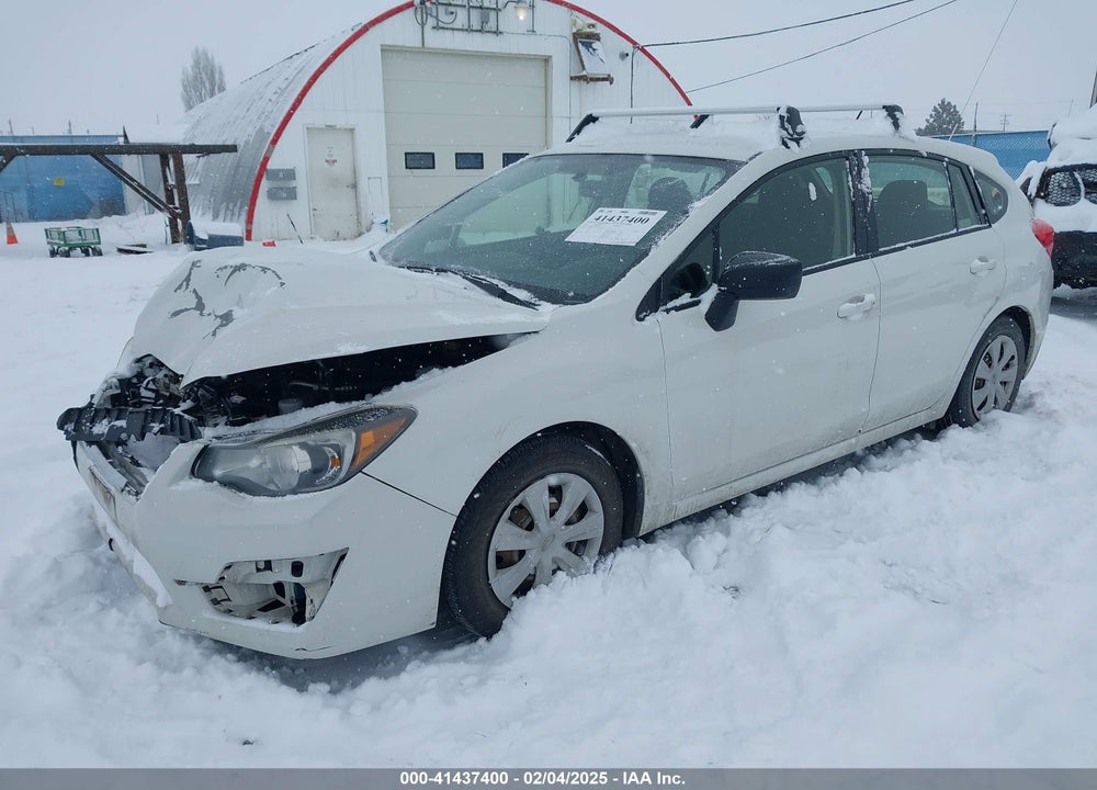2016 SUBARU IMPREZA VIN: JF1GPAA65G8241475