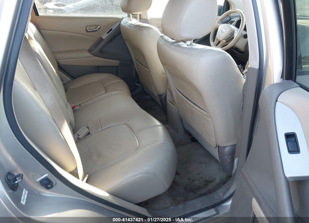 2009 NISSAN MURANO S VIN: JN8AZ18W99W200723
