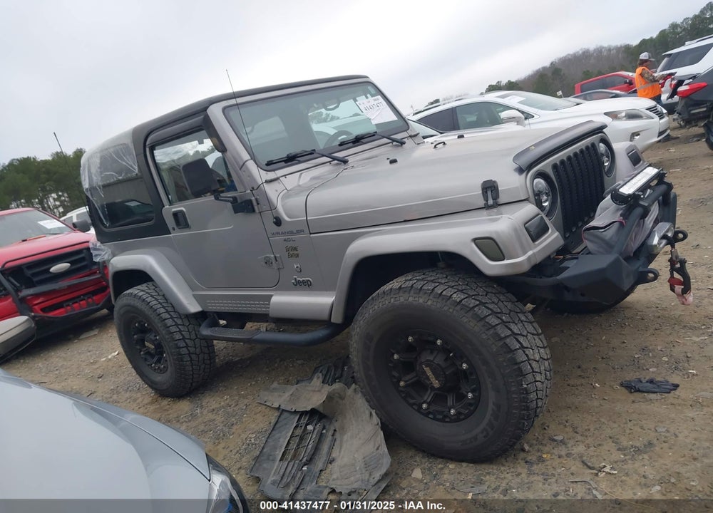 2001 JEEP WRANGLER SPORT VIN: 1J4FA49S71P349677