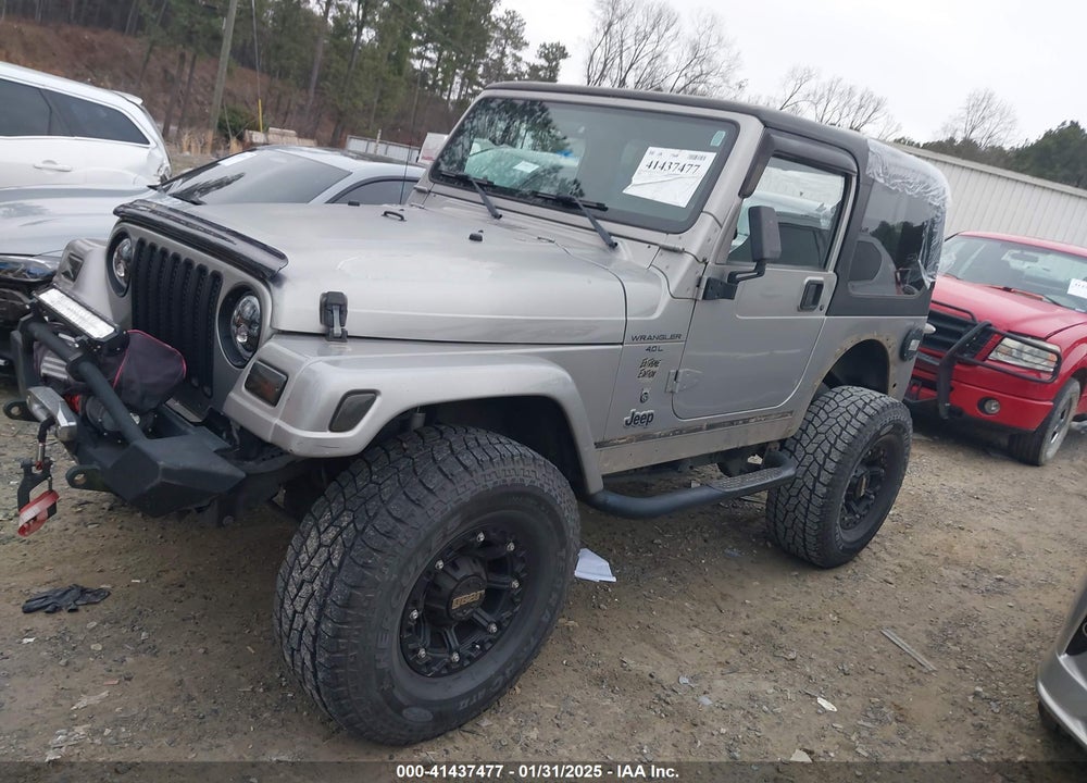 2001 JEEP WRANGLER SPORT VIN: 1J4FA49S71P349677