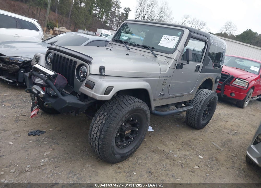 2001 JEEP WRANGLER SPORT VIN: 1J4FA49S71P349677