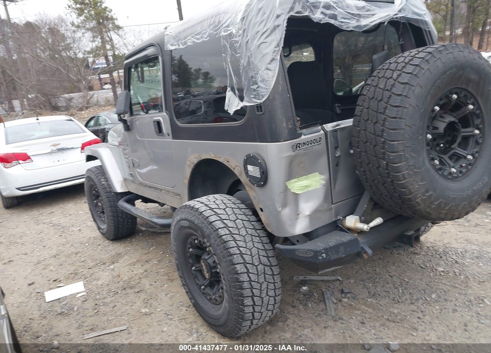 2001 JEEP WRANGLER SPORT VIN: 1J4FA49S71P349677