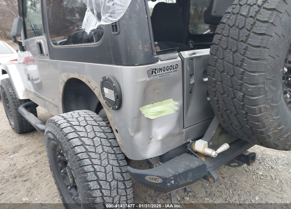 2001 JEEP WRANGLER SPORT VIN: 1J4FA49S71P349677