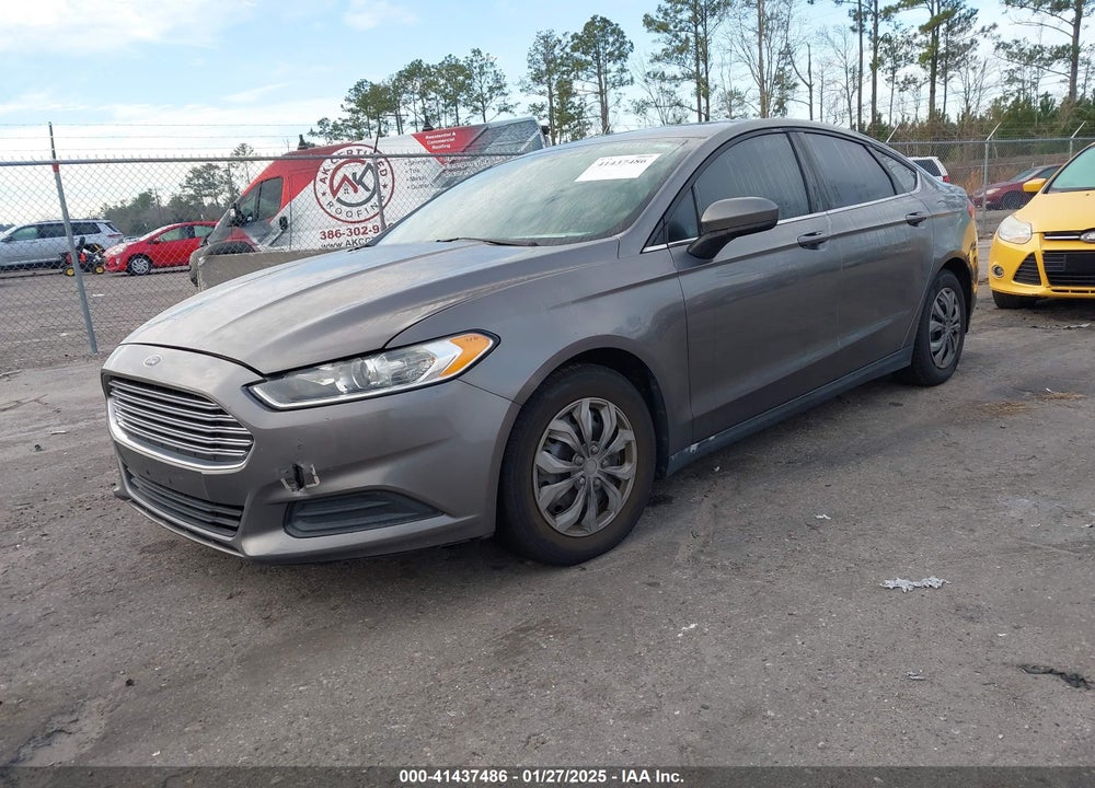 2014 FORD FUSION VIN: 1FA6P0G75E5407272