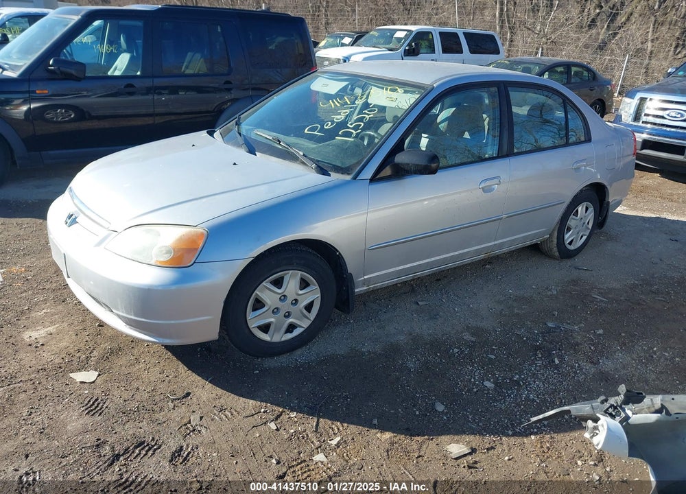 2003 HONDA CIVIC LX VIN: 1HGES15573L006750