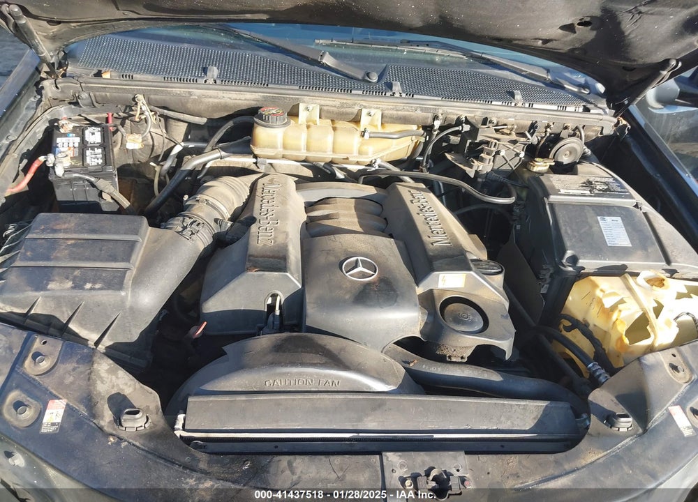 2001 MERCEDES-BENZ ML 320 VIN: 4JGAB54E51A282080