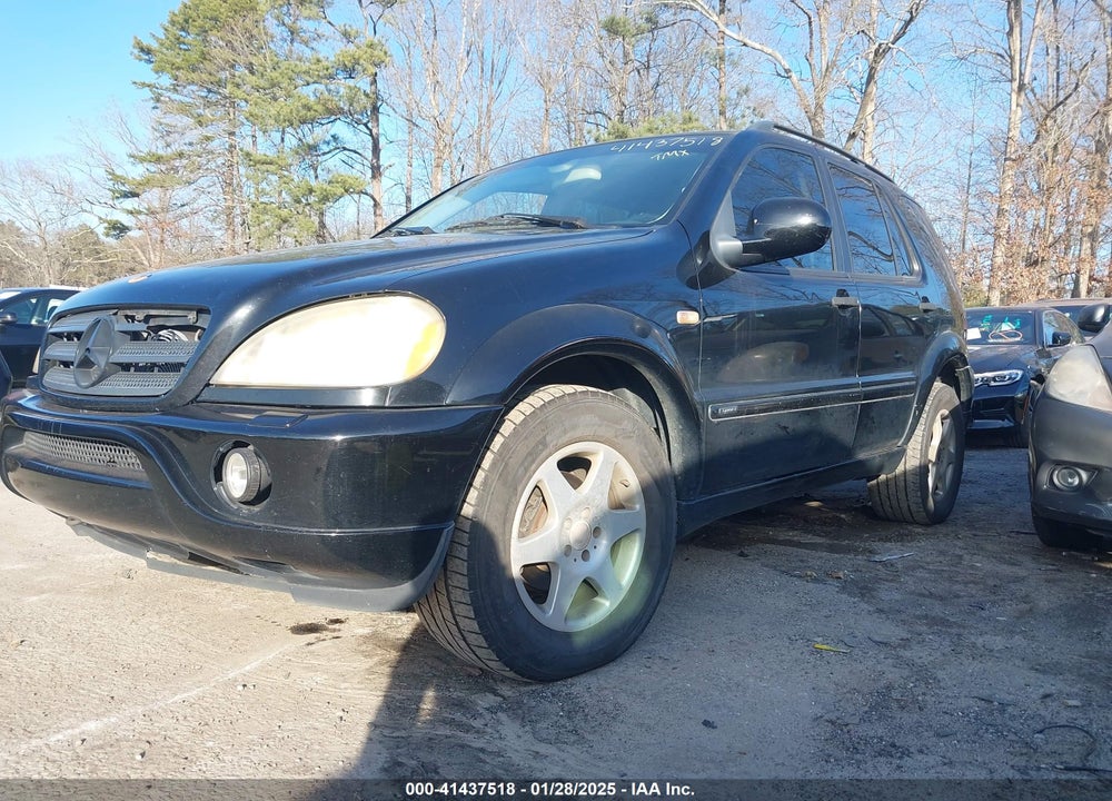2001 MERCEDES-BENZ ML 320 VIN: 4JGAB54E51A282080