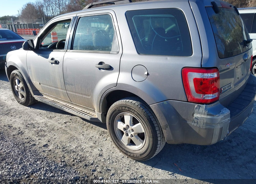 2008 FORD ESCAPE XLS/XLS MANUAL VIN: 1FMCU02Z28KE22229
